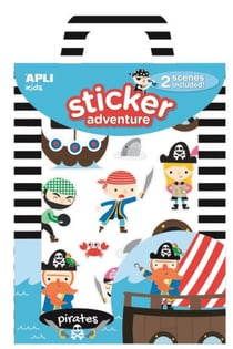 B.STICKER ADVENTURE PIRATES 2U