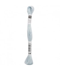 Fil à broder mouliné Uni - Rico Design 126 Bleu