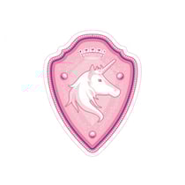 Bouclier mousse licorne papo