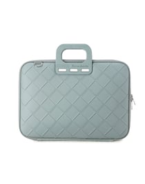 Mallette Bombata Intrecciato 15'' - Bleu Pale