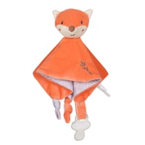 Carré Doudou Bamboo - Renard - 24 cm s/carte
