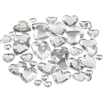 Pierre de strass, dim. 6+10+14 mm, argent, 252 pièces/ 1 Pq.