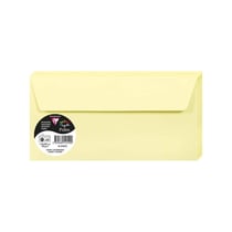Enveloppes - Format DL - 110x220mm - Canari - 20 unités - Clairefontaine