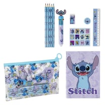 Trousse de Papeterie Scolaire Stitch Disney