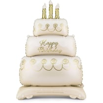 Ballon Aluminium Géant Gâteau   100 cm