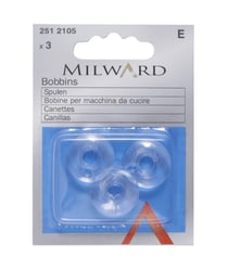 Lot de 3 Canettes Singer classe 66K machine a coudre - Milward Gris