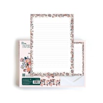 Set de papier à lettre Liberty brush - Hirondelles & Cie