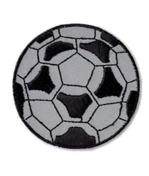Motif décoratif Football – Auto-adhésif & thermocollant – Prym Blanc