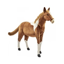 Hansa Peluche Geante Cheval Bicolore 150 cm L - Hansa Peluches G antes