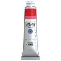 Peinture à l'huile - Extra-fine - Rouge de quinacridone - 384 - Lefranc Bourgeois - 40ml