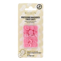 Pressions magiques - Boutons pression sans pince ø 13 mm - Rose