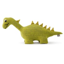 Grande peluche dinosaure en coton tricoté