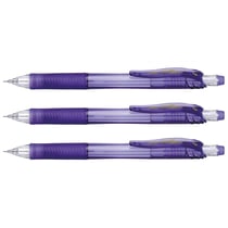Porte-mines PENTEL - ENERGIZE.X - Pointe 0,7 mm - Corps violet - Lot de 3
