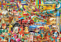 Puzzle 1000 pièces - Retro Toys - Grafika