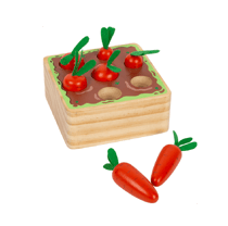 Jeu à enficher carottes