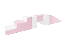 Passerelle 5 blocs blanc rose pastel - Velinda