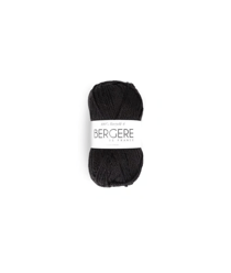 Pelote 100% Recyclé 4 - Bergère de France Noir