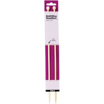 2 Aiguilles À Tricoter En Bambou 35 cm - Ø 6 mm