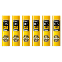 Mine de rechange - PENTEL - AIN STEIN C275 - 0,5 mm - Dureté 4B - Lot de 6 étuis de 40 mines