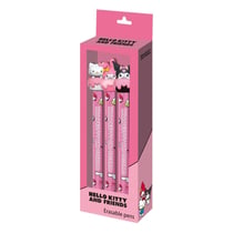Sanrio - Pack 3 stylos à bille effaçable à encre gel