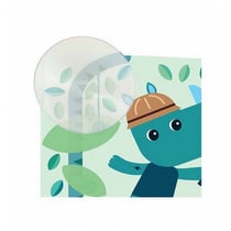 Livre Magique pour le Bain Safari Jungle avec Panneau Illustre