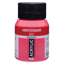 Peinture Acrylique - Rouge permanent pourpre - 348 - Amsterdam - Pot de 500ml