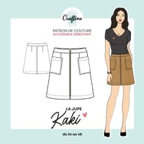 Patron Craftine Jupe Kaki - Format Papier