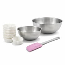 Set de 78 ustensiles de pâtisserie moules à gâteaux bols et spatule Zenker Nature FSC