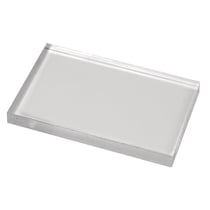 Bloc acryl.p.tamp.silicone et caoutchouc, 125x172x12mm,
