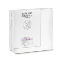 Lot de 3 châssis coton 20x20cm - Lefranc Bourgeois