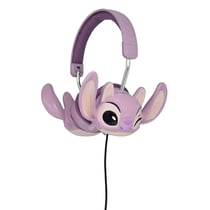 Casque stéréo filaire pliable avec limitation de volume d'écoute Angel de Disney Stitch