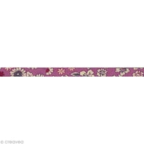 Biais fantaisie Frou-frou n 01 - 10 mm - au mètre (sur mesure)