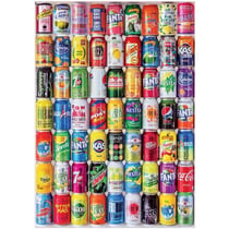 Puzzle 2D 500 pièces - Canettes de soda - Educa