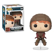 54 ron avec balai harry potter funko