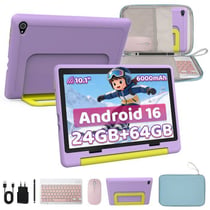 Tablette enfant KOTSREN Android 16 AABNP46765 Violet 10,1 pouces