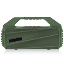 Enceinte Bluetooth Portable Étanche LED 10W Haute Puissance Autonomie 3h Vert YONIS