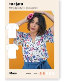 Patron couture blouse - Mars