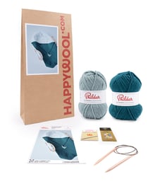 Kit Tricot Couverture Bébé Louis PIN TU