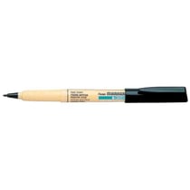 Lot de 12 marqueurs textiles permanents pointe conique fine 2 mm - PENTEL - Noir