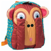 Sac à dos Singe 3D à bretelles 30 CM maternelle