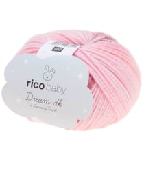 Fil à tricoter Rico RICO BABY DREAM LUX TOUCH - Rico Design 17 Bordeaux