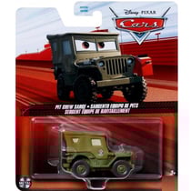 Véhicule cars 3 - sergent spécial course - voiture miniature - mattel - jdl75