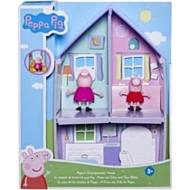 La maison aventure de papi et de mami le cochon + 2 accessoires - maison - figurine peppa le cochon - hasbro - f3657