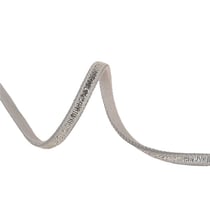 Bobine élastique spaghetti 25m gris clair