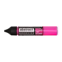 Marqueur peinture acrylique Abstract Liner Sennelier Rose fluo