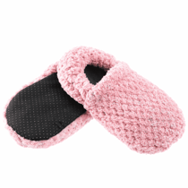 Chaussons bouillottes rose paillettes - Pelucho