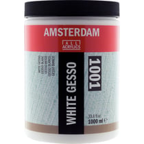 Pot 1000 ml - Gesso Amsterdam - Blanc - Pour tous niveaux