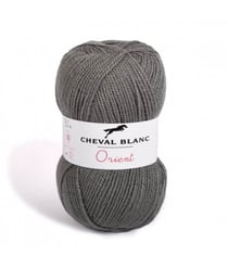 Fil à tricoter ORIENT - Cheval Blanc 306 Cendre