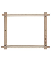 Cadre Rotatif pour Tapisserie avec Couture (30,4 x 30,4 cm) - Milward Marron