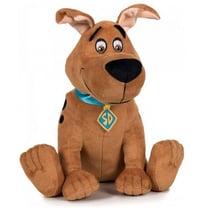 Peluche chien assis scooby-doo 30 cm - doudou licence